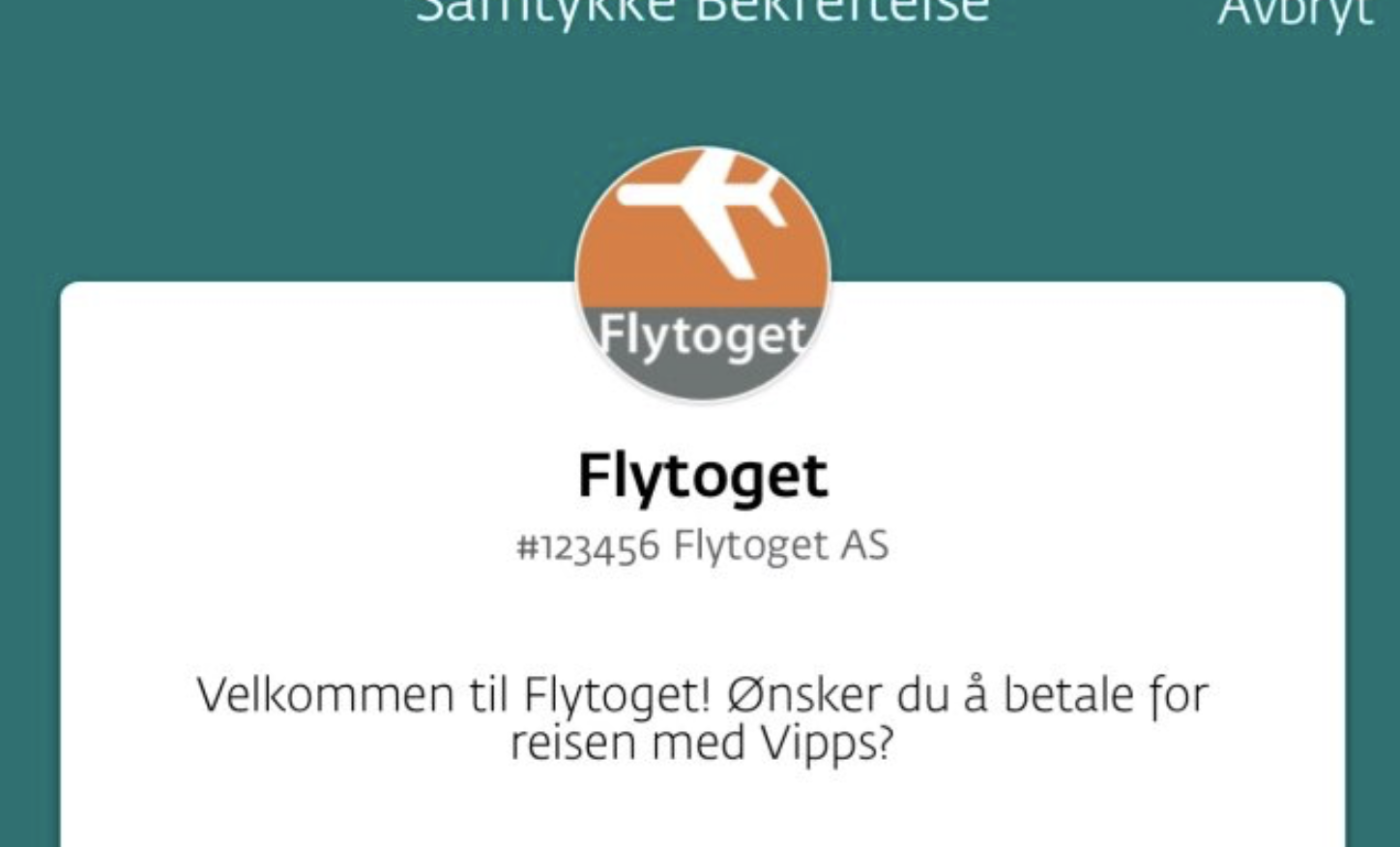 Vipps x Flytoget